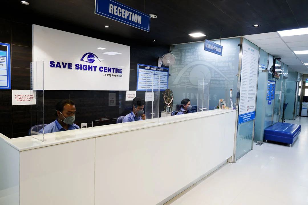 receptionists of save sight