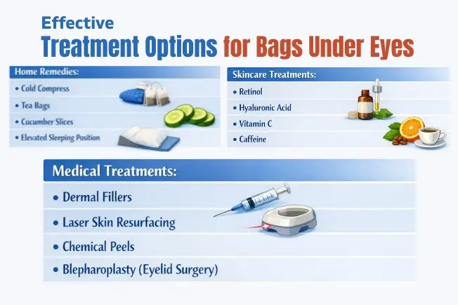 Treatment Options For Bags Under Eyes