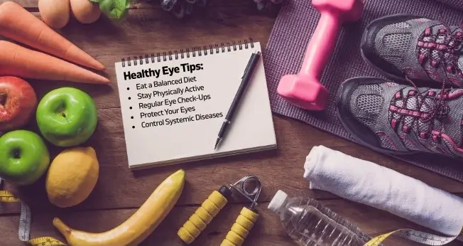 Healthy eye tips