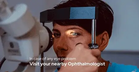 Visit an eye specialist