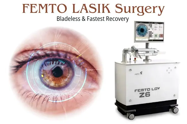 Femto lasik surgery