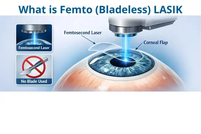 What is femto bladeless lasik