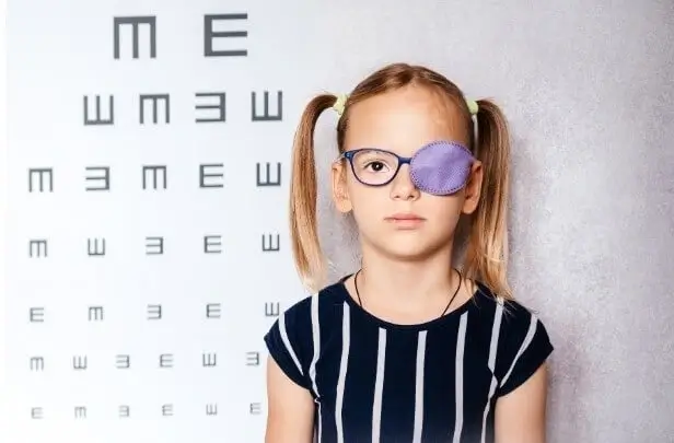 Lazy eye in kids