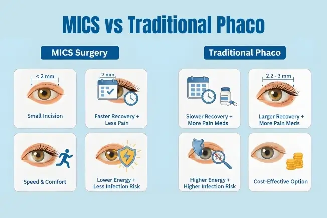 MICS vs phaco