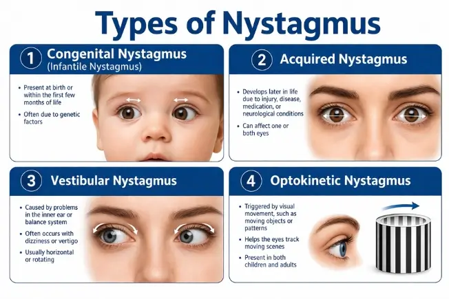 Types of Nystagmus