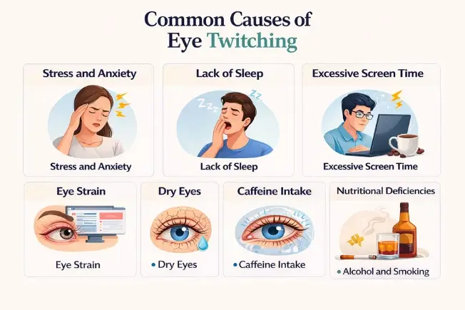 Common Causes of Eye Twitching
