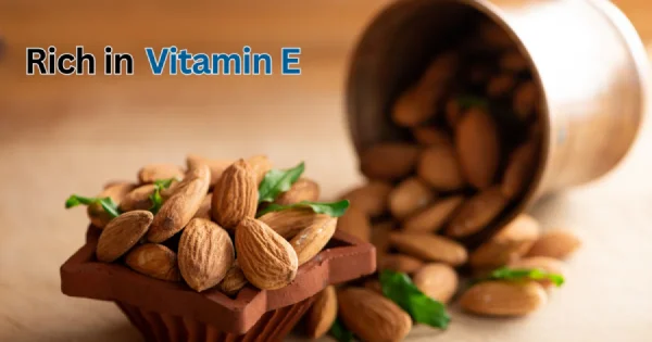 Almonds Vitamin E for Eye Protection