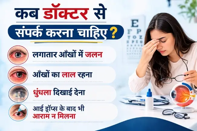 आंखों के डॉक्टर से सलाह
