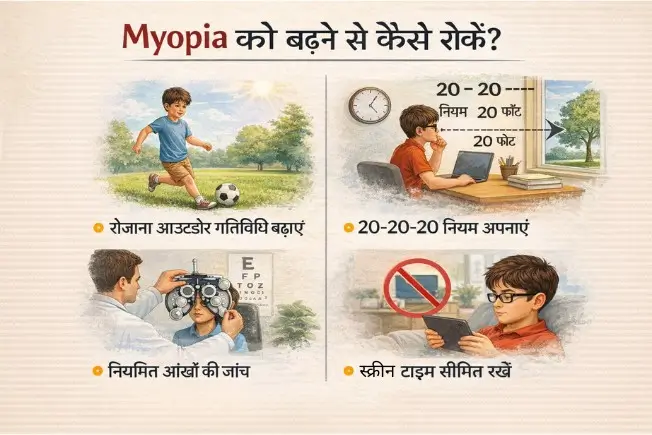 Myopia को कैसे रोकें