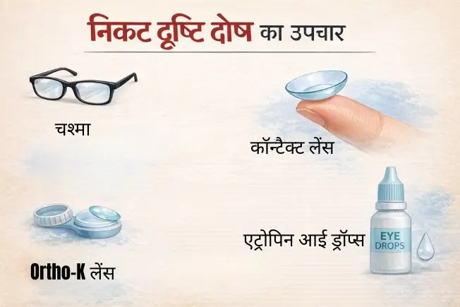 निकट दृष्टि दोष का उपचार