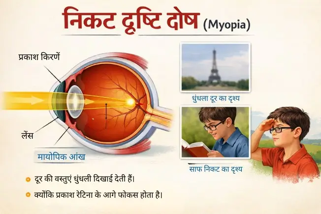 निकट दृष्टि दोष