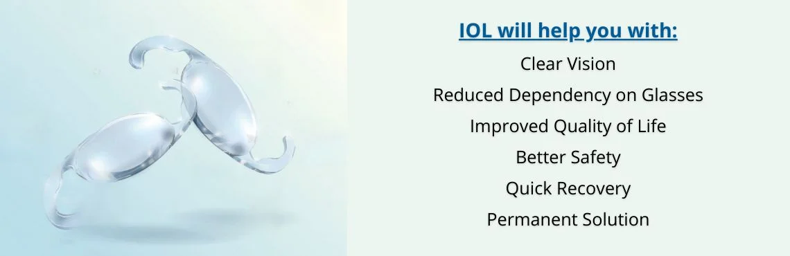Role of Intraocular Lens (IOL) in Cataract Removal