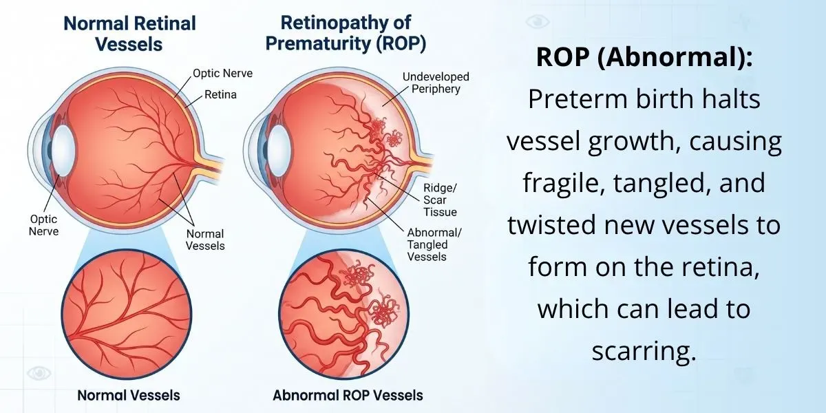 Retinopathy of Prematurity (ROP) in premature babies